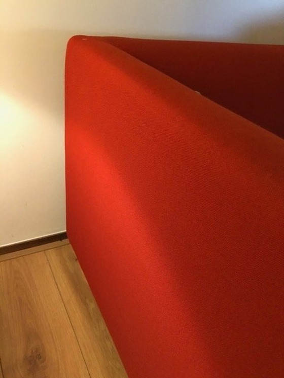 Image 1 of Gelderland 4800 Rot Wolle Pflug Stoff Sofa Abdeckung