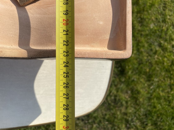 Image 1 of Pan Rot Keramik Fett Lava Wandlampen