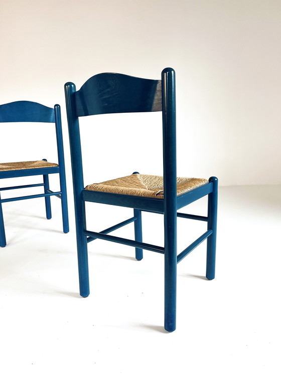 Image 1 of 4X Vintage Rush Esszimmerstuhl '70s