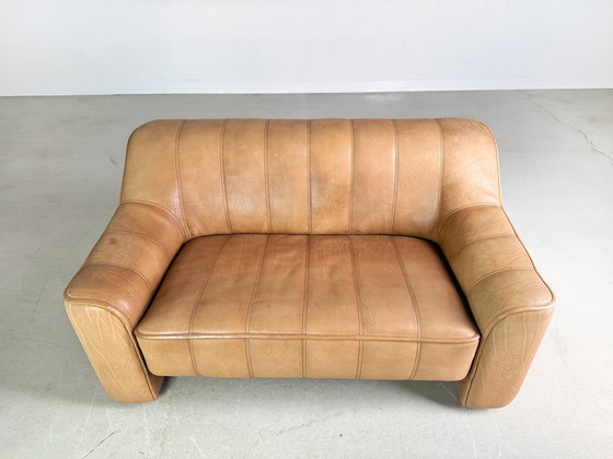 Image 1 of 2X Original De Sede Ds44 Zweisitzer Büffelleder Sofa Couch