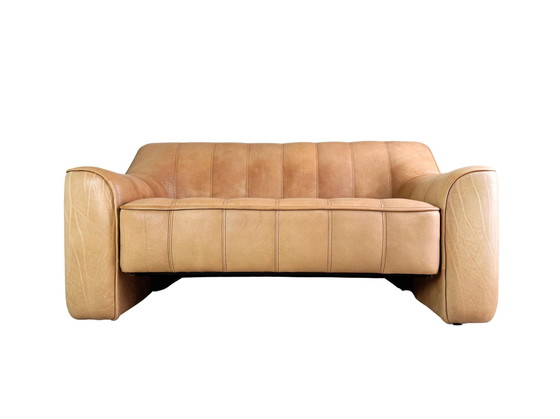 Image 1 of 2X Original De Sede Ds44 Zweisitzer Büffelleder Sofa Couch