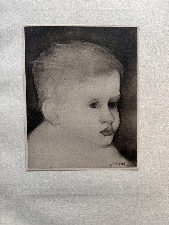 Image 1 of Jan Mankes 1889-1920 / Seltenes Oeuvrebuch 1927 (Limitiert Nr. 11 von 100)