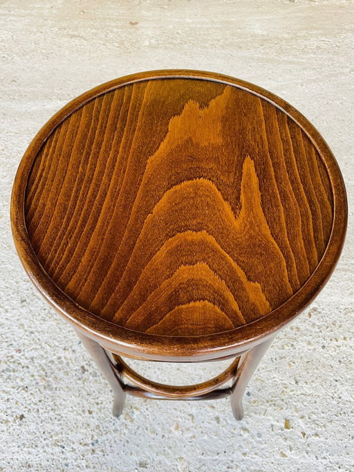 Vintage Bugholz Barhocker Thonet Stil