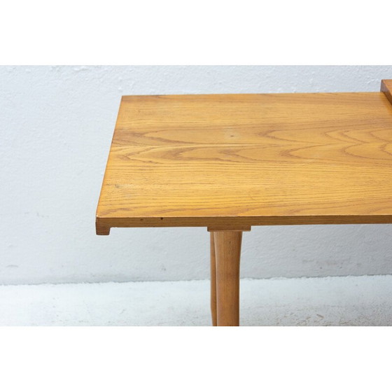 Image 1 of Alter Buchenholztisch, Tschechoslowakei 1960