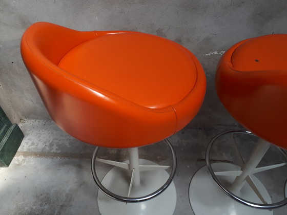 Image 1 of 4x Space Age Barhocker