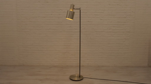Vintage Stehleuchte | Chrom | Jo Hammerborg