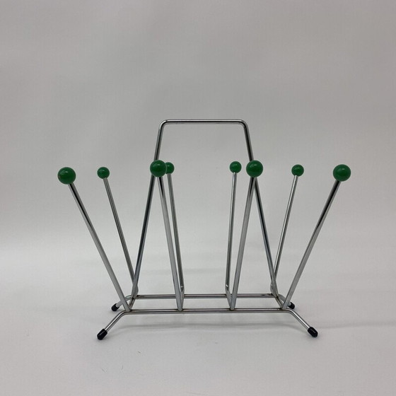 Image 1 of Vintage Atomic Sputnik Weltraumzeitschriftenständer, 1970