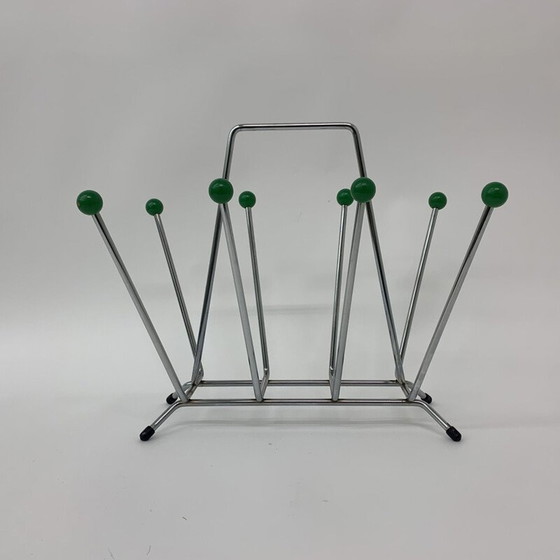 Image 1 of Vintage Atomic Sputnik Weltraumzeitschriftenständer, 1970