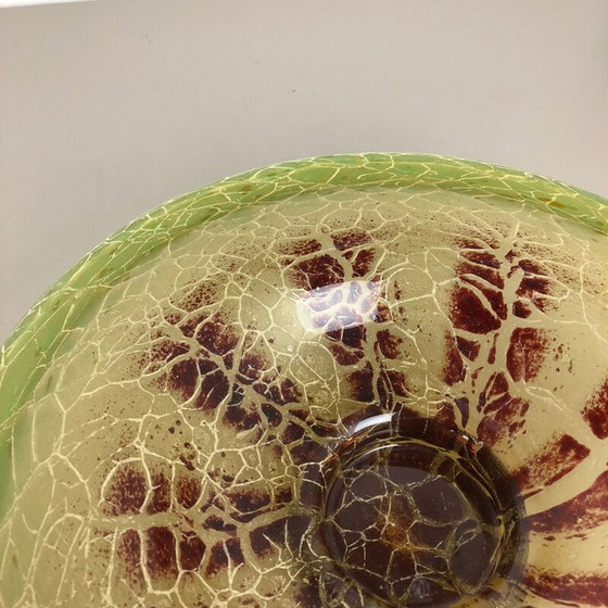 Image 1 of Alte deutsche Glasschale im Bauhaus Art Deco von Karl Wiedmann für WMF Ikora, 1930