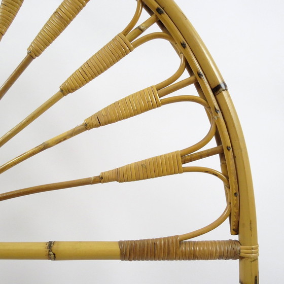 Image 1 of Set mit 2 Kopfteilen aus Bambus, 1970er Jahre