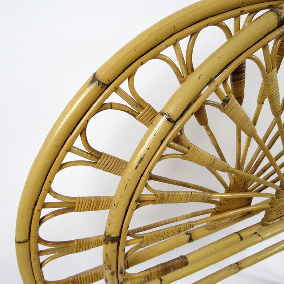 Image 1 of Set mit 2 Kopfteilen aus Bambus, 1970er Jahre