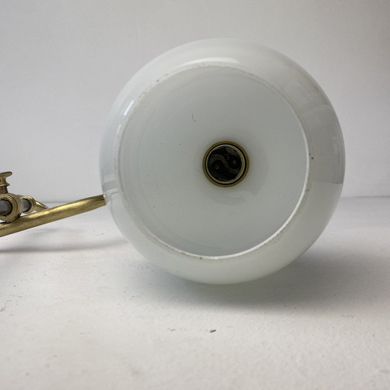 Image 1 of Antike Vintage Schreibtischlampe Auf und Ab