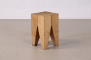 Designer-Hocker aus Holz