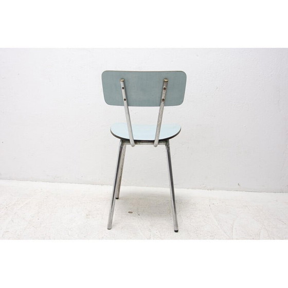 Image 1 of Tschechoslowakischer Kaffeehausstuhl aus farbigem Formica, 1960er Jahre