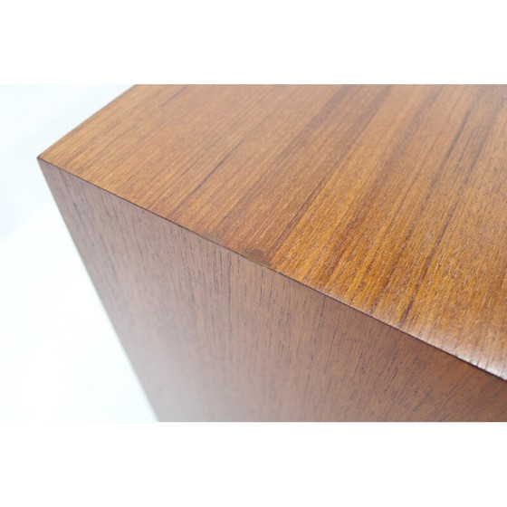 Image 1 of Vintage Teakholz Kommode mit Schubladen für Søborg Møbelfabrik, Dänemark 1950