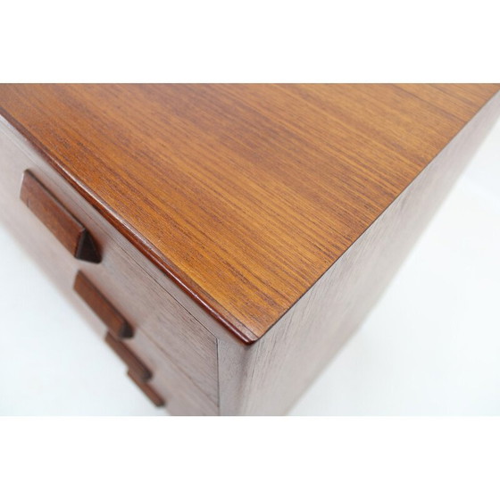 Image 1 of Vintage Teakholz Kommode mit Schubladen für Søborg Møbelfabrik, Dänemark 1950