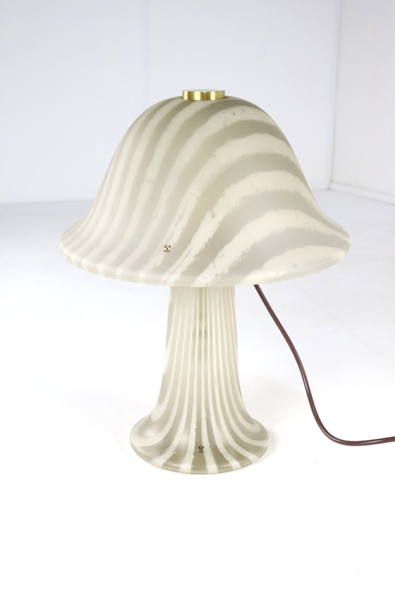 Image 1 of Peill & Putzler Xxl Tischlampe Glas Vintage