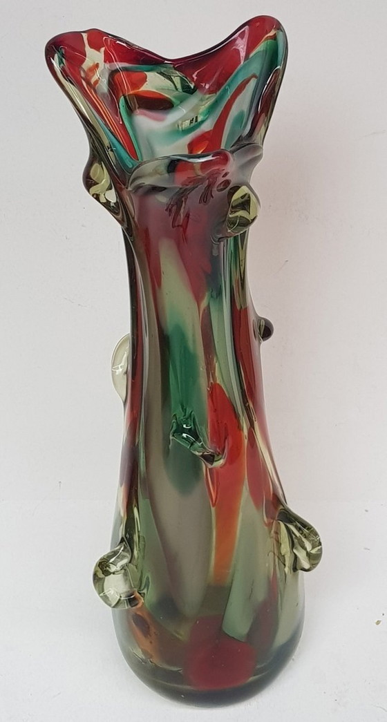 Image 1 of Mid Century Muranoglas-Vase