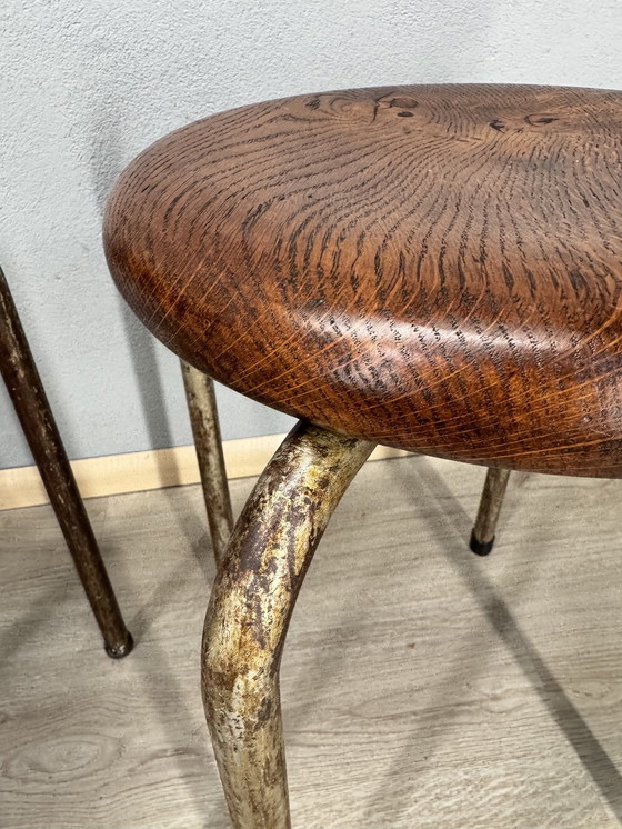 Image 1 of Drei industrielle Hocker