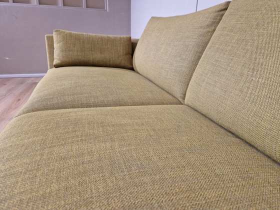 Image 1 of Design On Stock Byen - 2.5-Sitzer Sofa - Grün - Gelb - Stoff