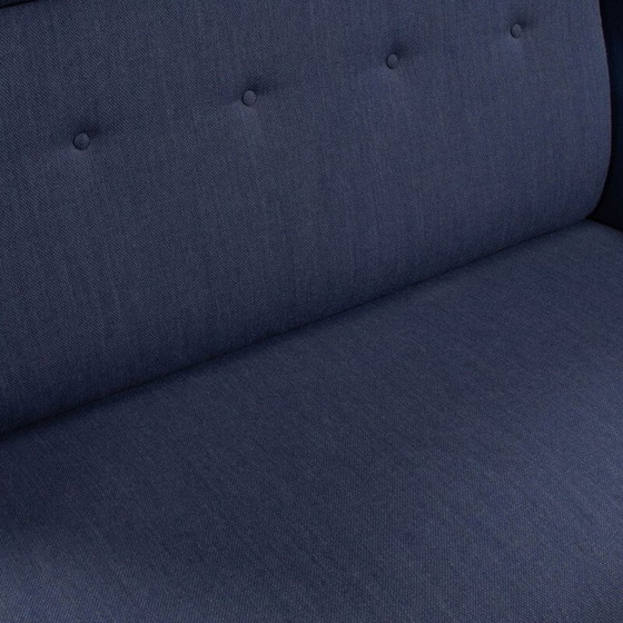 Image 1 of Blaues und graues RO-Sofa, Vintage, von Jaime Hayon für Fritz Hansen, Dänemark