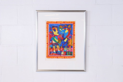 Siebdruck von Clemens Briels W52