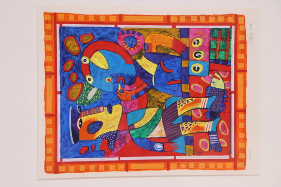 Image 1 of Siebdruck von Clemens Briels W52