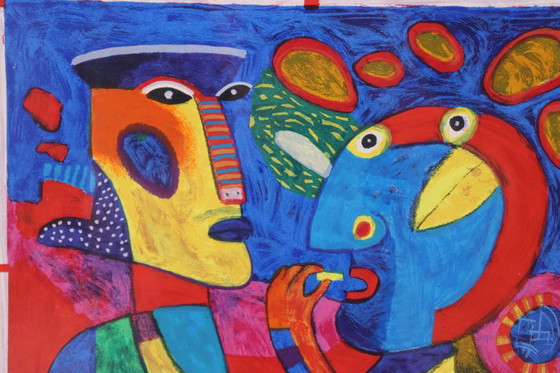 Image 1 of Siebdruck von Clemens Briels W52