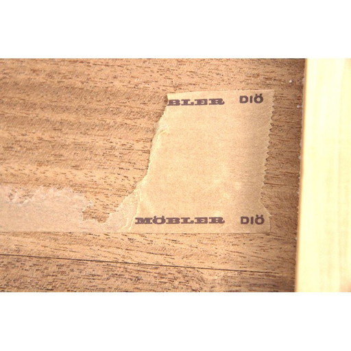 Alter Couchtisch aus Eiche für Göperts Möbler, Schweden 1960