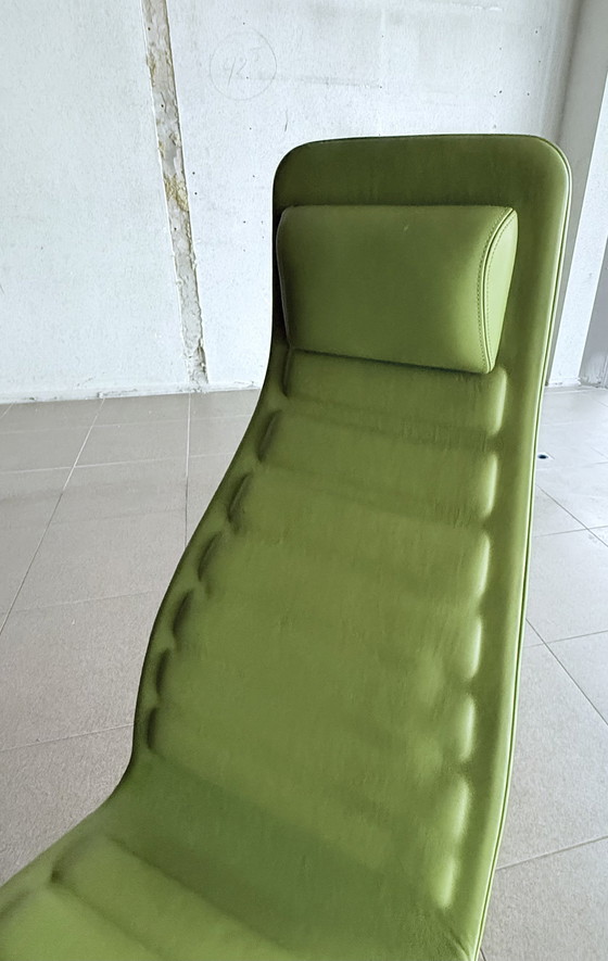 Image 1 of Cappellini Lotus Leder-Drehstuhl von Jasper Morrison