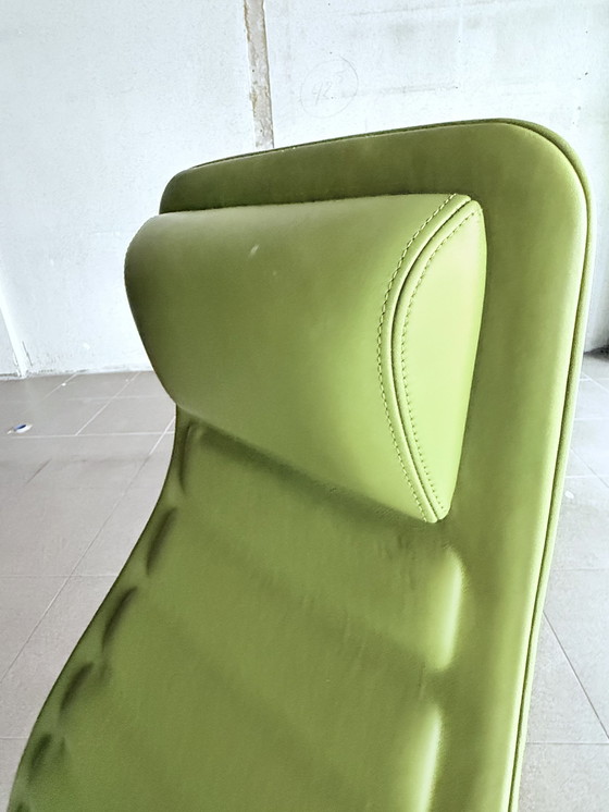 Image 1 of Cappellini Lotus Leder-Drehstuhl von Jasper Morrison