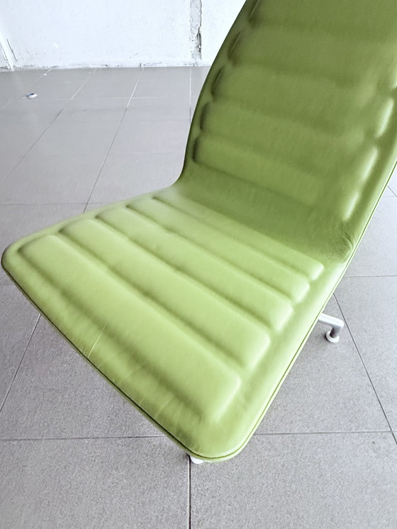 Image 1 of Cappellini Lotus Leder-Drehstuhl von Jasper Morrison