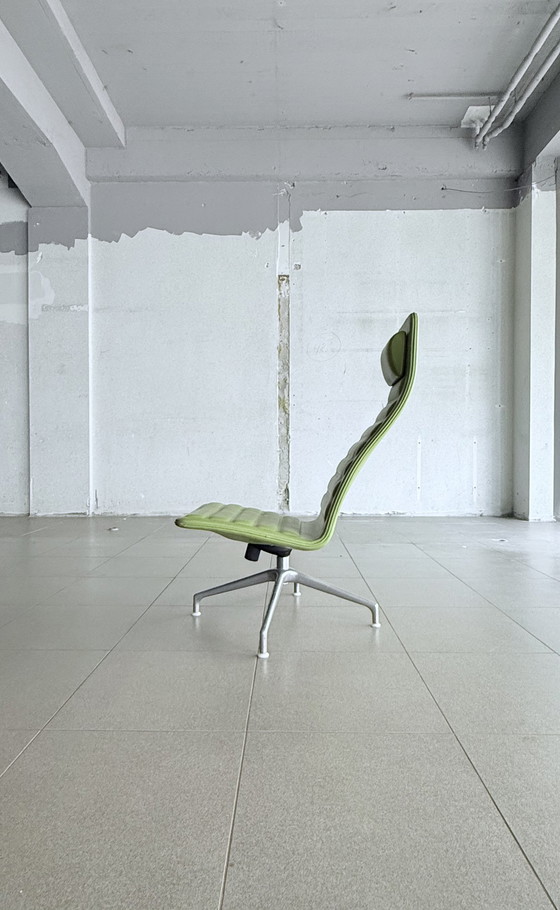 Image 1 of Cappellini Lotus Leder-Drehstuhl von Jasper Morrison