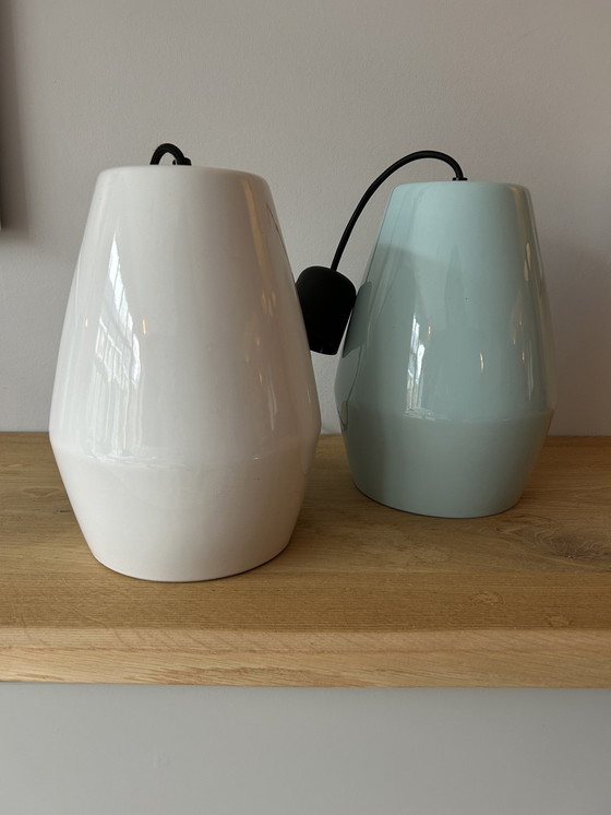 Image 1 of 2X Lampenglocke Northern Lighting Porzellan