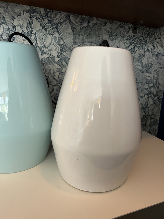 Image 1 of 2X Lampenglocke Northern Lighting Porzellan