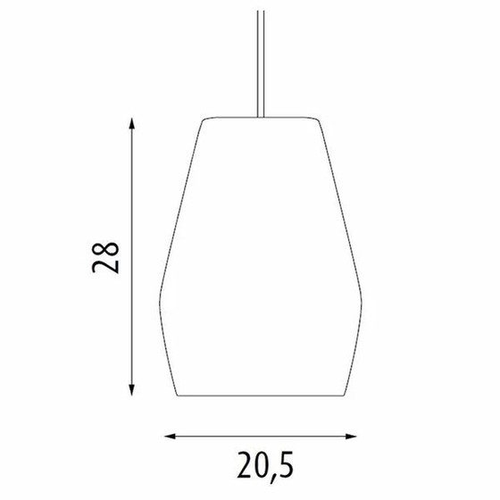 Image 1 of 2X Lampenglocke Northern Lighting Porzellan