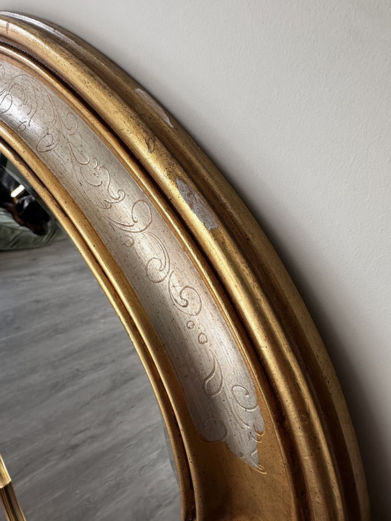 Image 1 of Spiegelfacettenschliff goldfarben