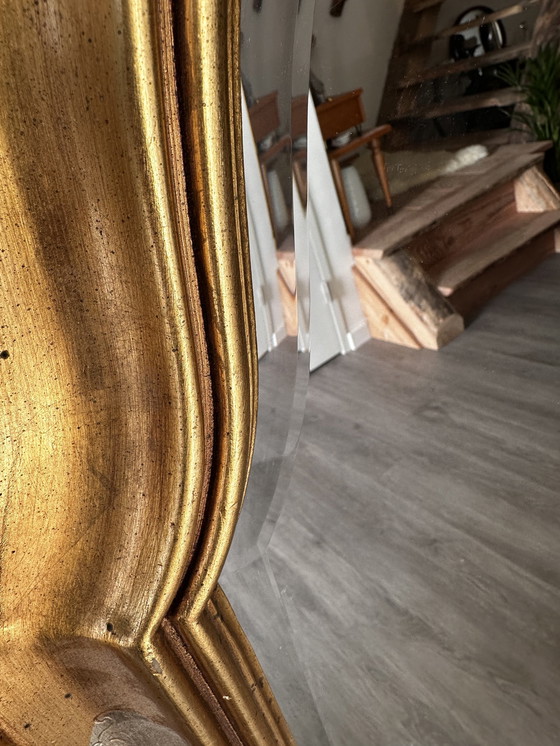 Image 1 of Spiegelfacettenschliff goldfarben