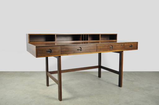 Peter Løvigen Nielsen / Mid Century Palisander Klappschreibtisch, 1960er Jahre Dänemark