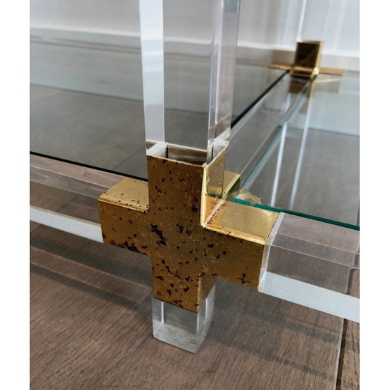 Image 1 of Vintage-Regal aus Plexiglas von Charles Hollis Jones, 1970