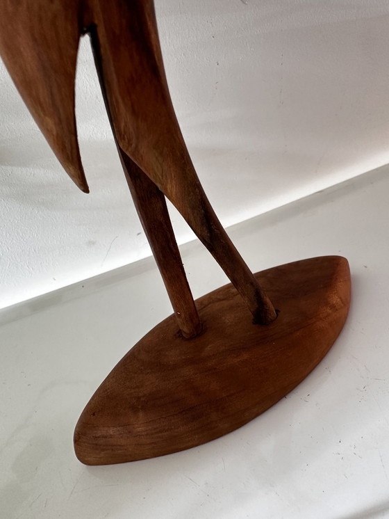 Image 1 of Mid Century Teak-Kran