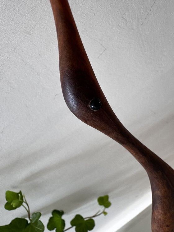 Image 1 of Mid Century Teak-Kran