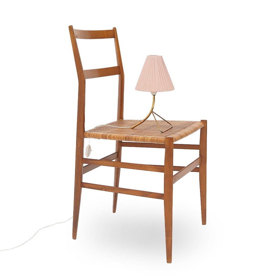 Image 1 of Messing Tischlampe, 1950S