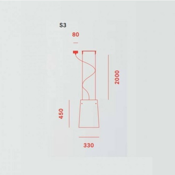 Image 1 of Prandina Sera S3 Pendelleuchte Transpara