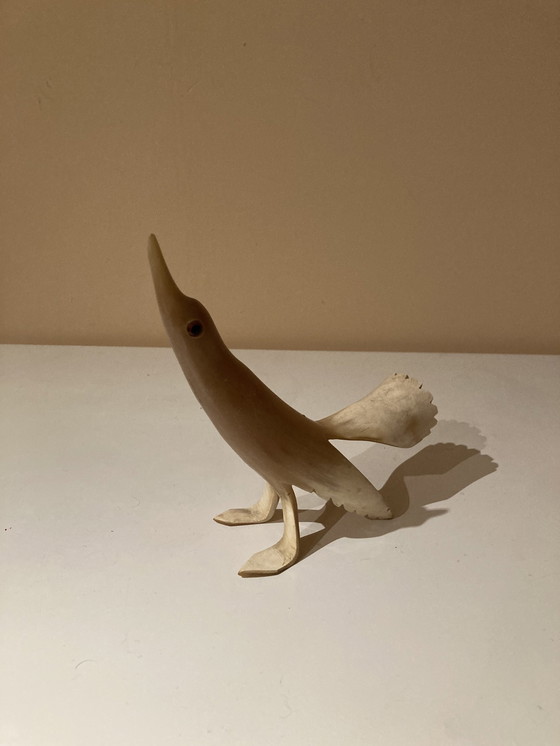 Image 1 of Vintage dekorativer Vogel aus der Mid-century