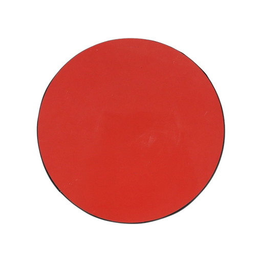 Roter Retro-Pflanztisch Formica