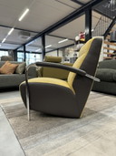 Wie neu Leolux Scylla Sessel hoch Gelb braun