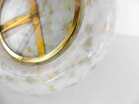 Image 1 of Runder Murano Fotorahmen Alain Delon Haus Jansen 1970-1980