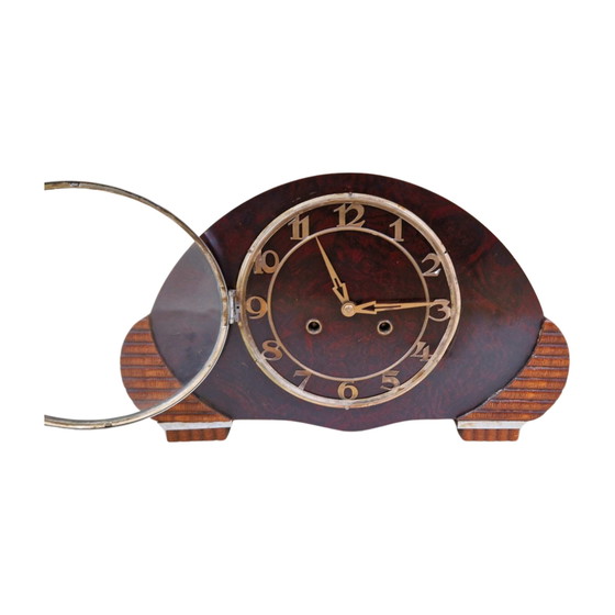 Image 1 of Amsterdam School Mantle Clock - 1920er/1930er Jahre