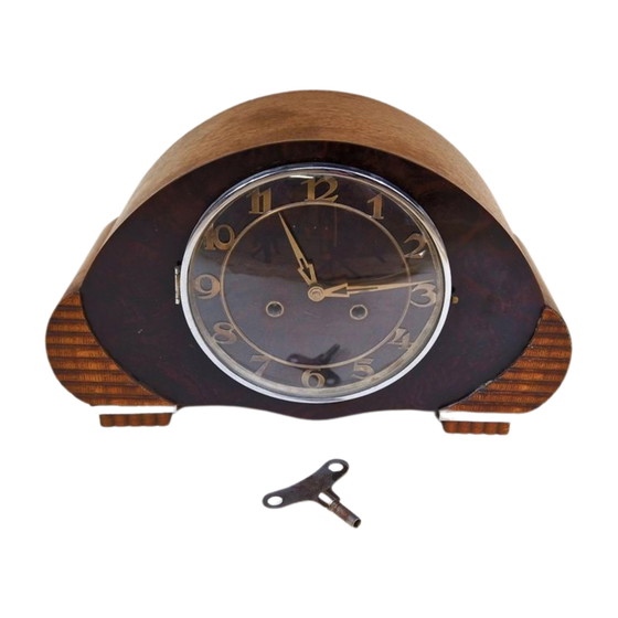 Image 1 of Amsterdam School Mantle Clock - 1920er/1930er Jahre